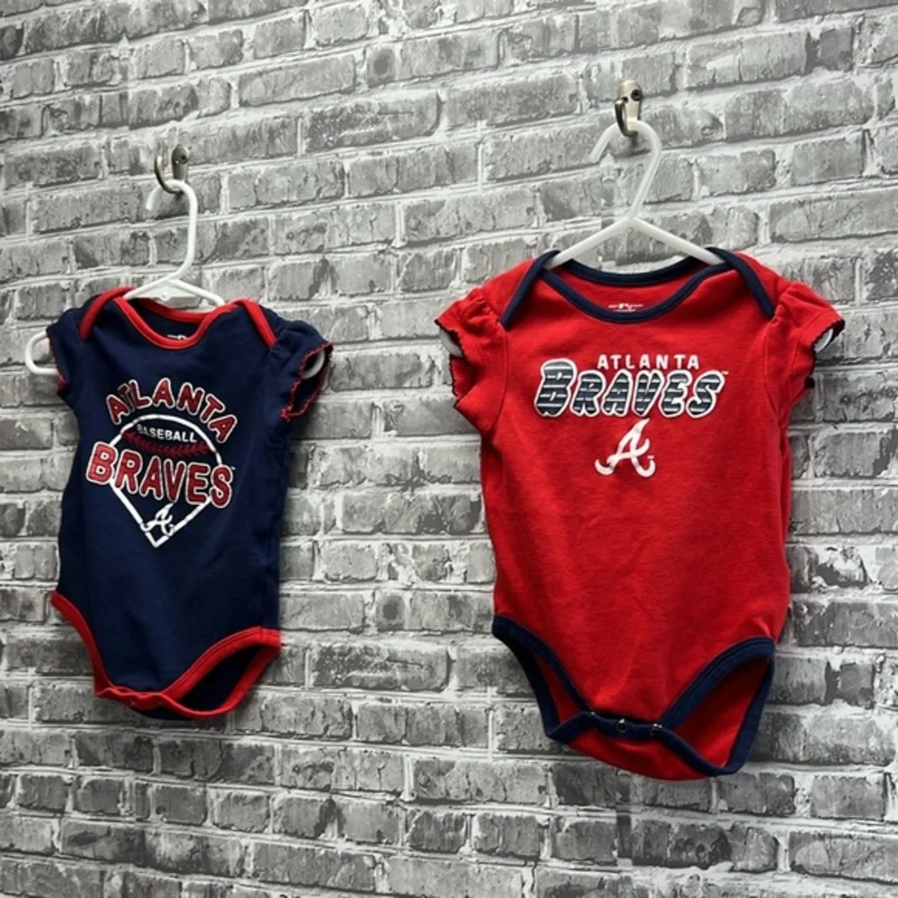 Atlanta Braves onesies‎